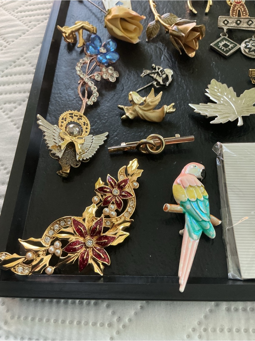 20-Piece Vintage Brooch Set RESELLERS CRAFTERS JEWELRY LOVERS - Picture 4 of 9